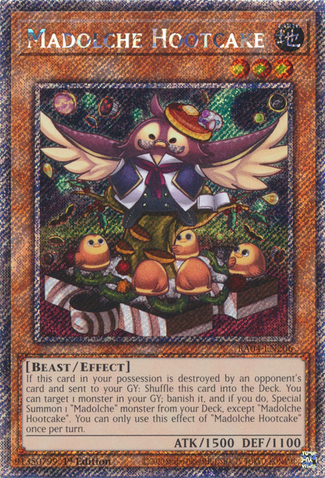 Madolche Hootcake, Quarter Century Stampede · RA04-EN206