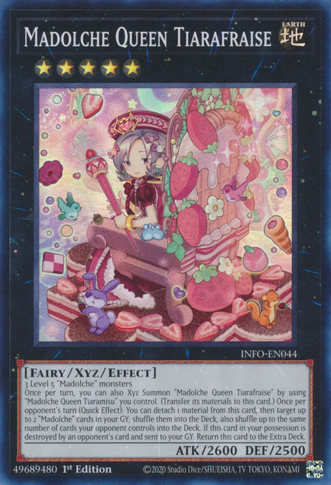 Madolche Queen Tiarafraise, The Infinite Forbidden · INFO-EN044