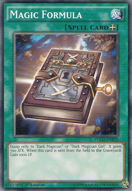 Magic Formula, Yugi's Legendary Decks · YGLD-ENB20