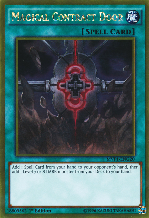 Magical Contract Door, Yu-Gi-Oh! The Dark Side of Dimensions Movie Pack · MVP1-ENG20