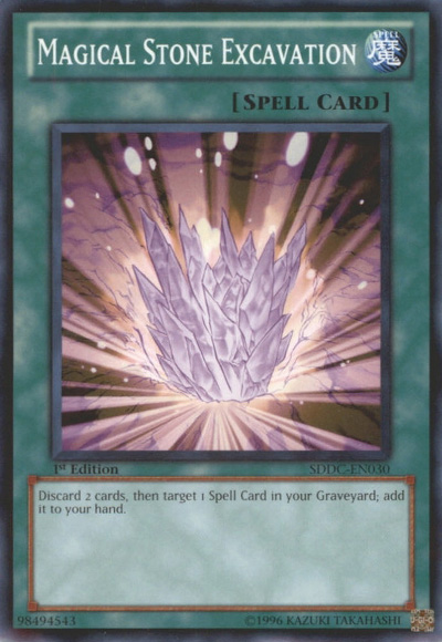 Magical Stone Excavation, Dragons Collide Structure Deck · SDDC-EN030