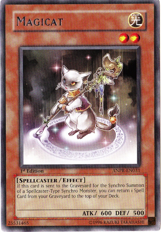 Magicat, Ancient Prophecy Sneak Peek Participation Card · ANPR-EN031