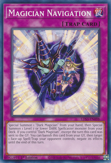 Magician Navigation, Legendary Duelists: Season 3 · LDS3-EN098