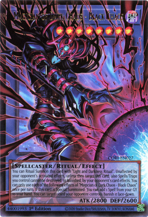 Magician of Dark Chaos - Black Chaos, Chaos Origins · CORI-EN027