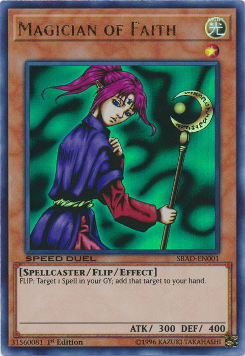 Magician of Faith, Speed Duel: Attack from the Deep · SBAD-EN001