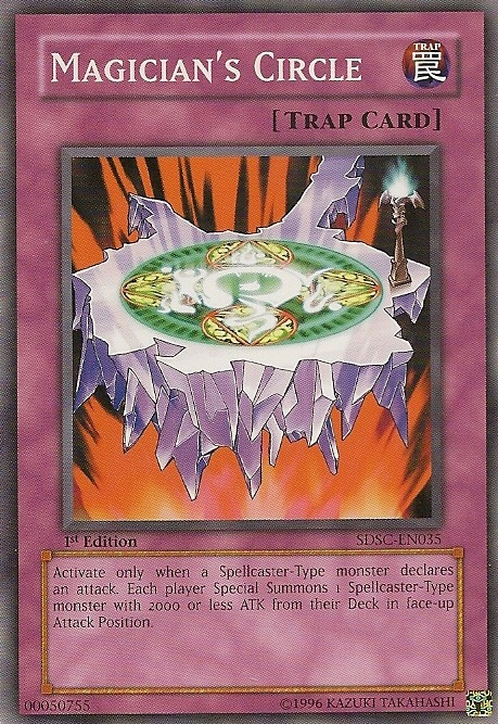 Magician's Circle, Spellcaster's Command Structure Deck · SDSC-EN035