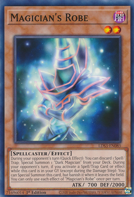 Magician's Robe, Legendary Duelists: Season 3 · LDS3-EN085
