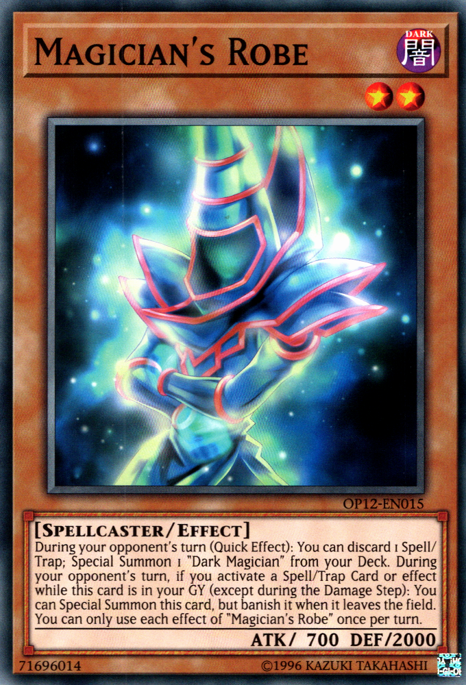 Magician's Robe, OTS Tournament Pack 12 · OP12-EN015