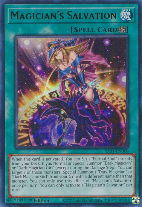 Magician's Salvation, 25th Anniversary Rarity Collection · RA01-EN068