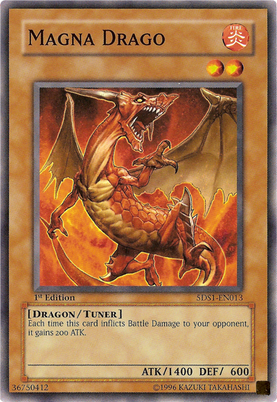 Magna Drago, Starter Deck: Yu-Gi-Oh! 5D's · 5DS1-EN013