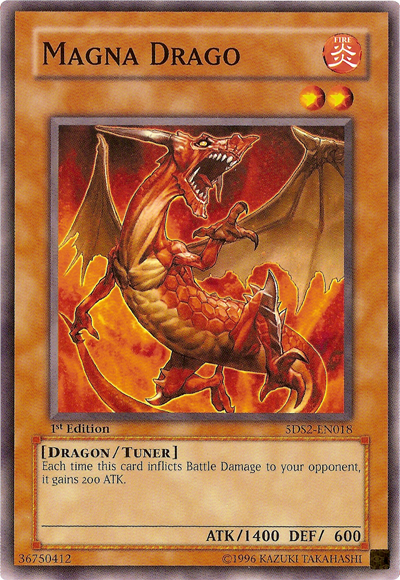 Magna Drago, Starter Deck: Yu-Gi-Oh! 5D's 2009 · 5DS2-EN018