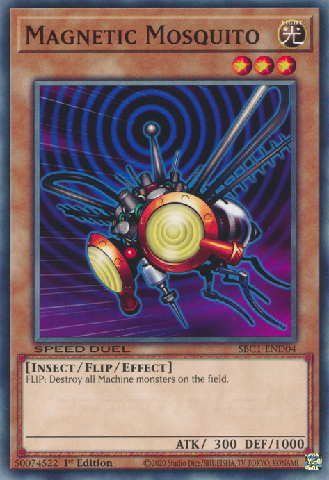 Magnetic Mosquito, Speed Duel: Streets of Battle City · SBC1-END04