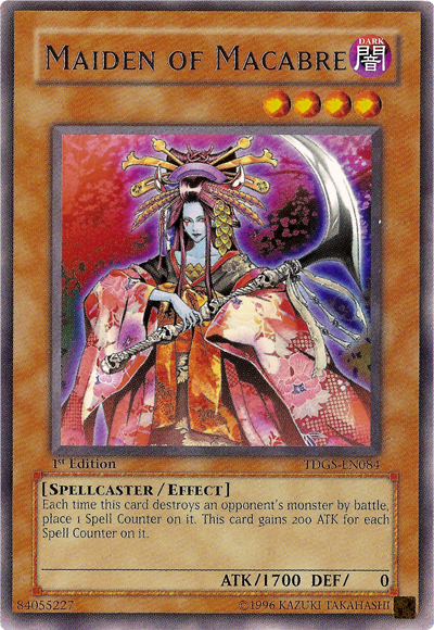 Maiden of Macabre, The Duelist Genesis Sneak Peek Participation Card · TDGS-EN084