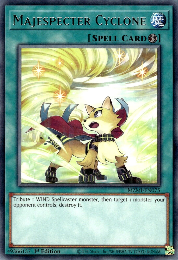Majespecter Cyclone, Maze of Millennia · MZMI-EN075