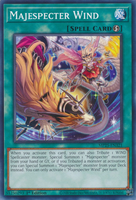 Majespecter Wind, 2025 Mega-Pack Tin · MP25-EN321
