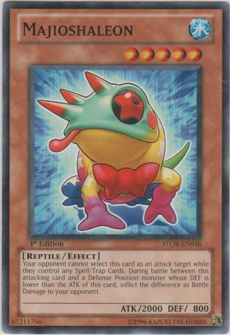 Majioshaleon, Storm of Ragnarok Sneak Peek Participation Card · STOR-EN036