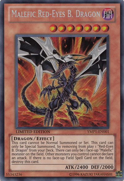 Malefic Red-Eyes Black Dragon, Yu-Gi-Oh! 3D Bonds Beyond Time Movie Pack · YMP1-EN001