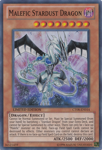 Malefic Stardust Dragon, Collectible Tins 2011 Wave 1 · CT08-EN014