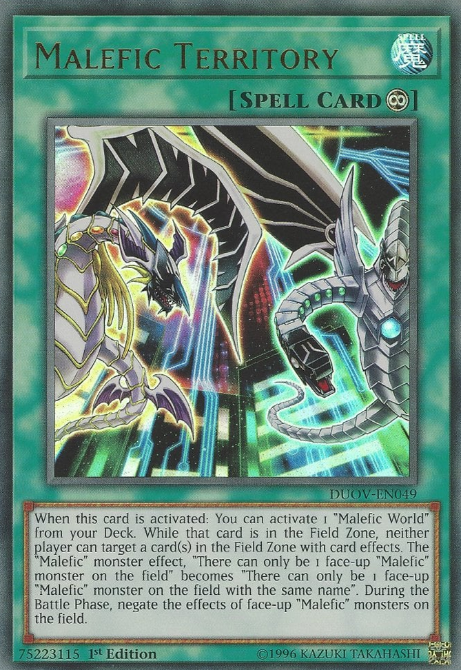 Malefic Territory, Duel Overload · DUOV-EN049