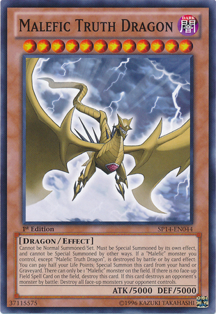 Malefic Truth Dragon, Star Pack 2014 · SP14-EN044