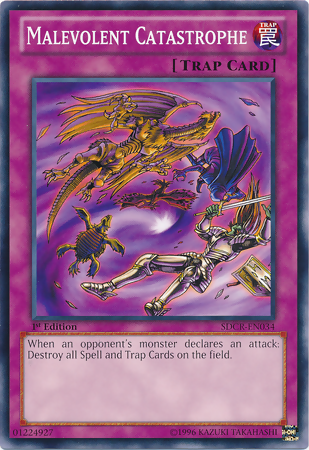 Malevolent Catastrophe, Cyber Dragon Revolution Structure Deck · SDCR-EN034