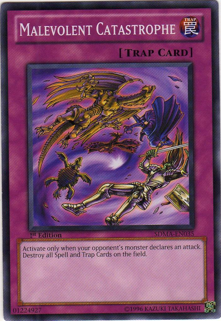 Malevolent Catastrophe, Structure Deck: Marik (TCG) · SDMA-EN035