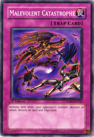 Malevolent Catastrophe, Rise of the Dragon Lords Structure Deck · SDRL-EN032