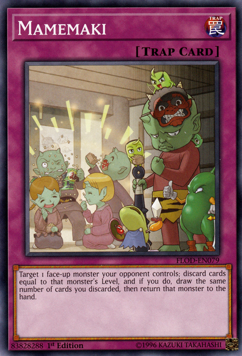 Mamemaki, Flames of Destruction Sneak Peek Participation Card · FLOD-EN079