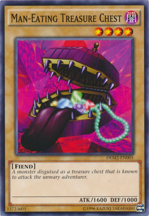Man-Eating Treasure Chest, Demo Deck 2015 · DEM2-EN005