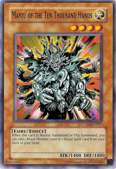Manju of the Ten Thousand Hands, Champion Pack: Game Four · CP04-EN017