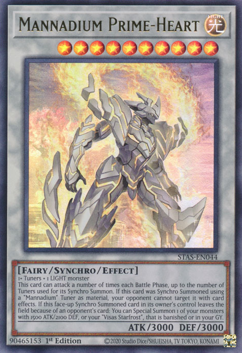 Mannadium Prime-Heart, STAS-EN044