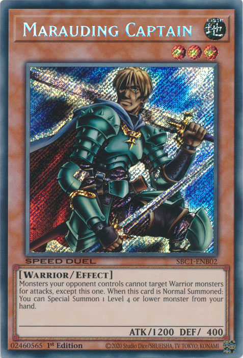 Marauding Captain, Speed Duel: Streets of Battle City · SBC1-ENB02