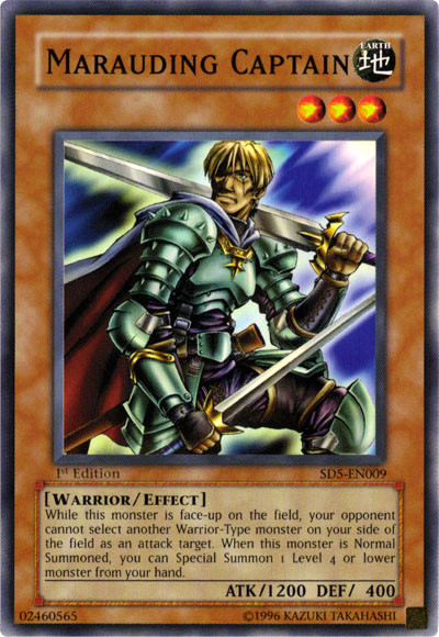 Marauding Captain, Structure Deck: Warrior's Triumph · SD5-EN009