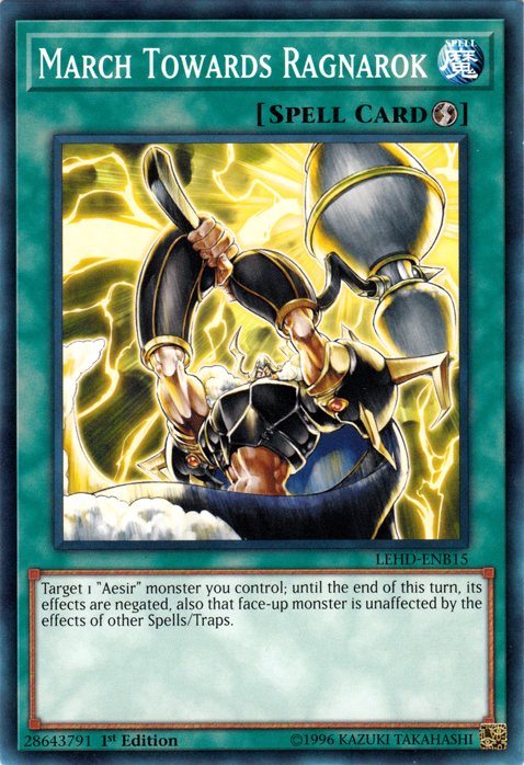 March Towards Ragnarok, Legendary Hero Decks · LEHD-ENB15