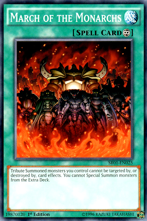 March of the Monarchs, Emperor of Darkness Structure Deck · SR01-EN025
