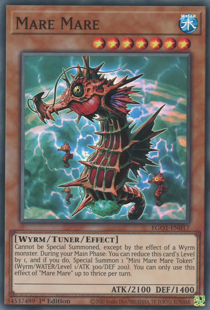 Mare Mare, Egyptian God Deck: Obelisk the Tormentor · EGO1-EN017