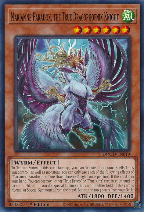 Mariamne Paradox, the True Dracophoenix Knight, Doom of Dimensions · DOOD-EN019