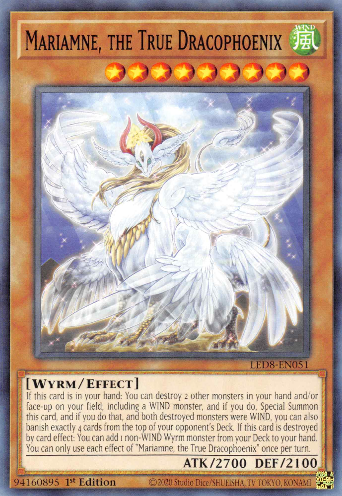 Mariamne, the True Dracophoenix, Legendary Duelists: Synchro Storm · LED8-EN051