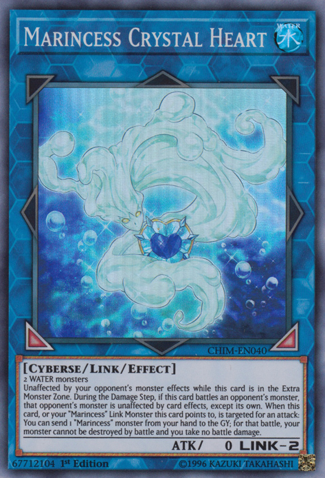 Marincess Crystal Heart, Chaos Impact Sneak Peek Participation Card · CHIM-EN040