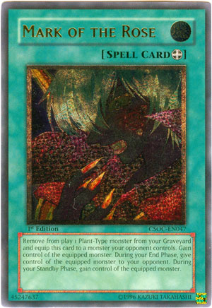 Mark of the Rose, Crossroads of Chaos Sneak Peek Participation Card · CSOC-EN047