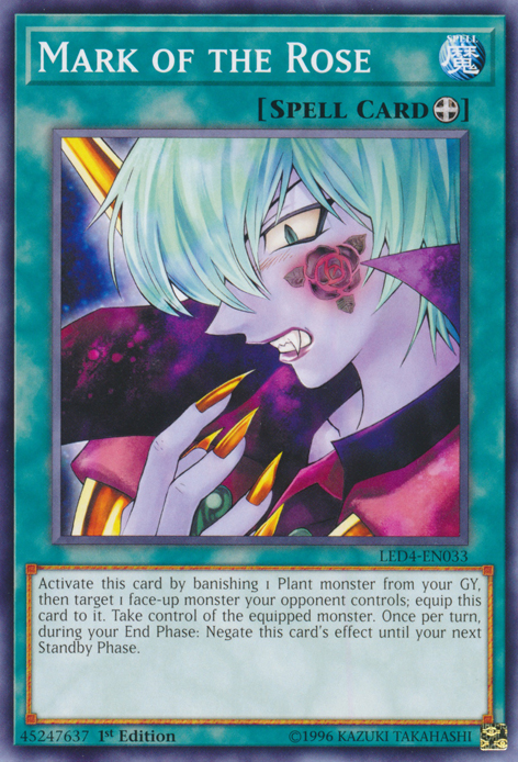 Mark of the Rose, Legendary Duelists: Sisters of the Rose · LED4-EN033
