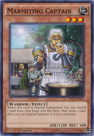 Marmiting Captain, Secrets of Eternity Sneak Peek Participation Card · SECE-EN043