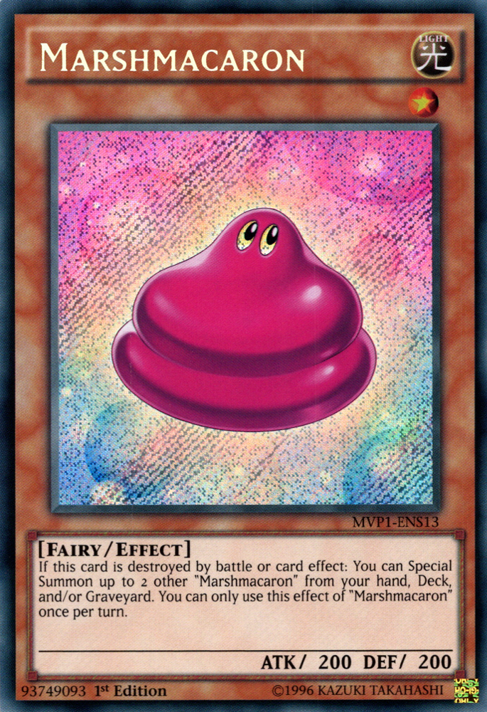 Marshmacaron, Yu-Gi-Oh! The Dark Side of Dimensions Movie Pack · MVP1-ENS13