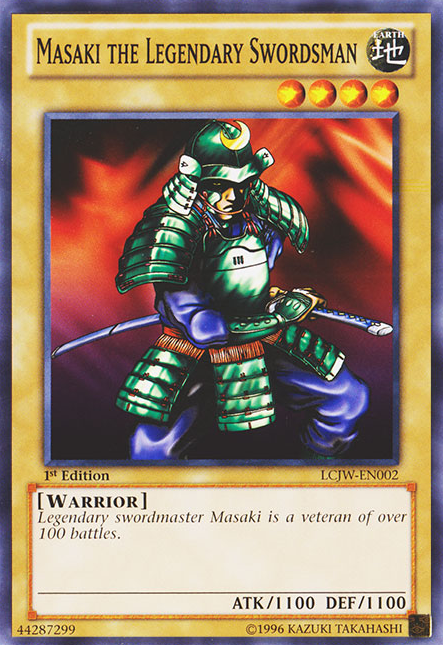 Masaki the Legendary Swordsman, Legendary Collection 4: Joey's World Mega Pack · LCJW-EN002