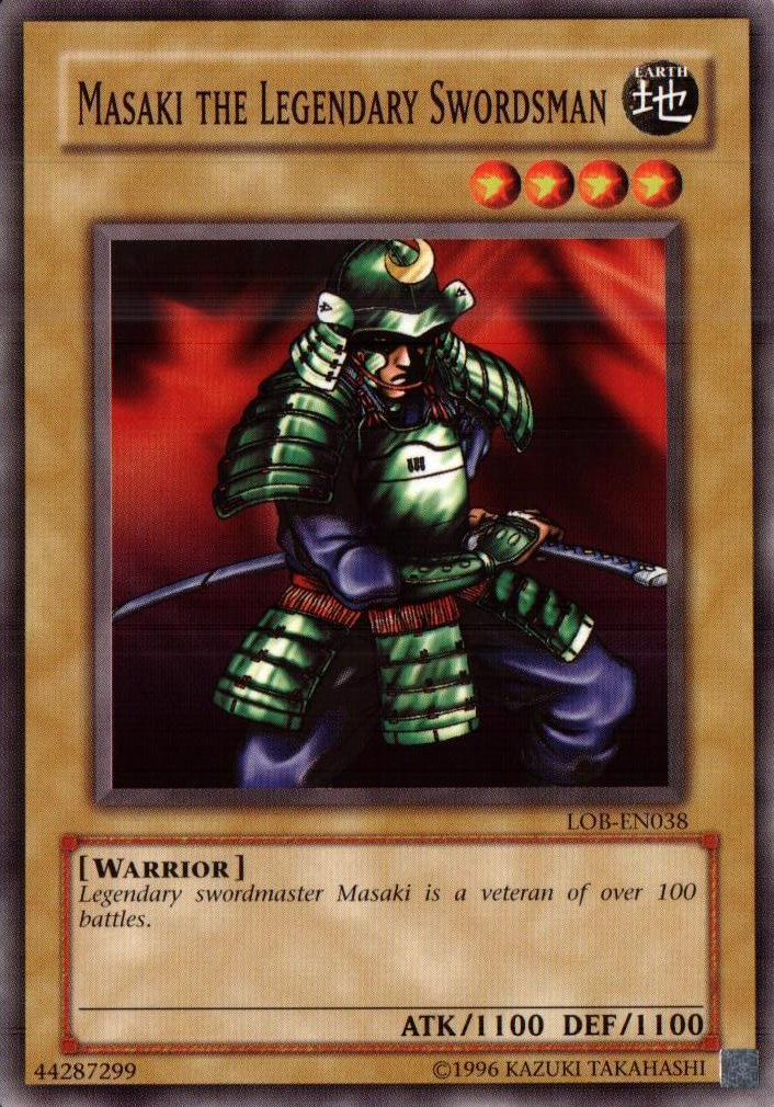 Masaki the Legendary Swordsman, Legend of Blue Eyes White Dragon · LOB-038