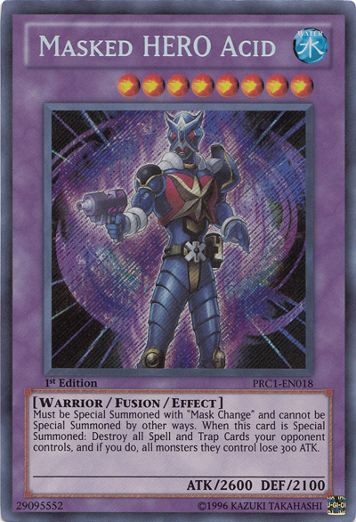 Masked HERO Acid, Premium Collection Tin · PRC1-EN018