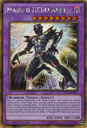 Masked HERO Anki, Premium Gold: Return of the Bling · PGL2-EN011