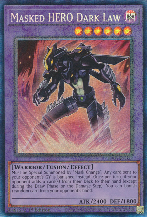 Masked HERO Dark Law, 25th Anniversary Rarity Collection · RA01-EN025