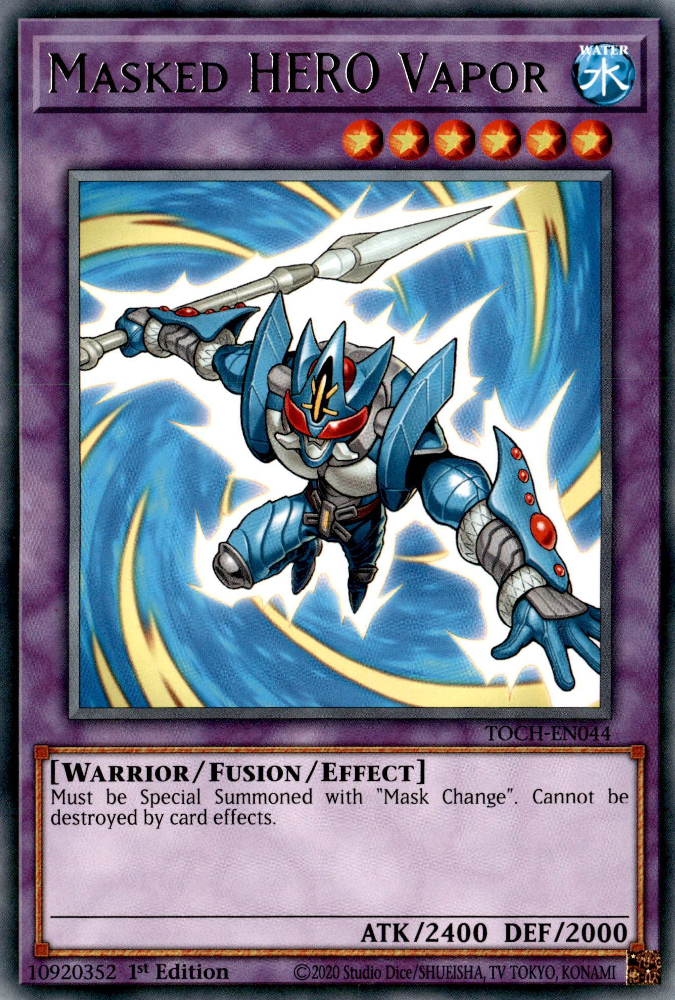 Masked HERO Vapor, Toon Chaos · TOCH-EN044