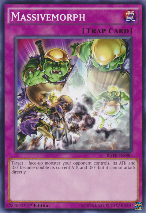 Massivemorph, Raging Tempest Sneak Peek Participation Card · RATE-EN080
